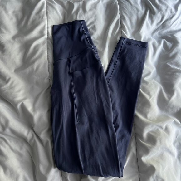 aerie Pants - OFFLINE By Aerie Goals High Waisted Legging SIZE XS COLOR BLUE WITH POCKETS